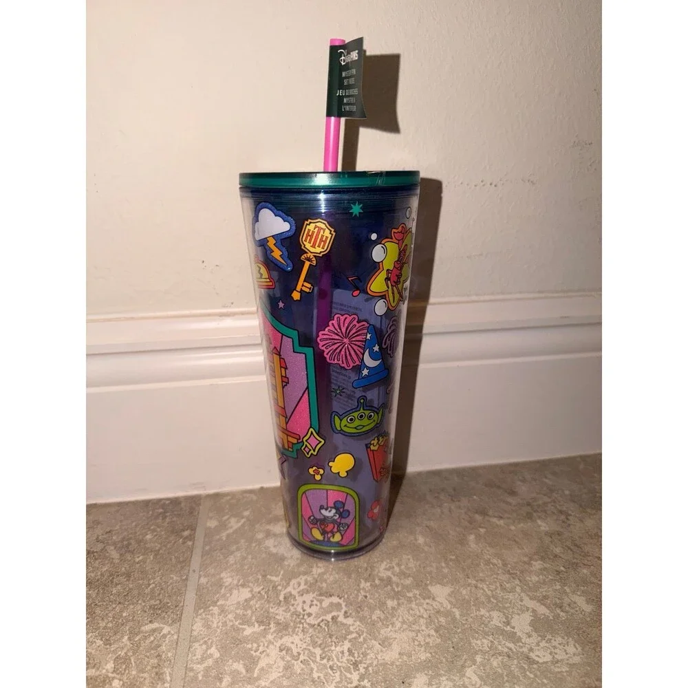 Walt Disney World x Starbucks Hollywood Studios Tumbler 24 Oz Pins NOT Included